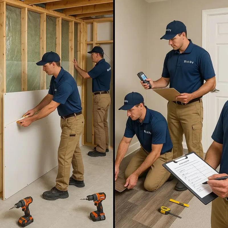 Repairs and Reconstruction process in Saratoga County, NY