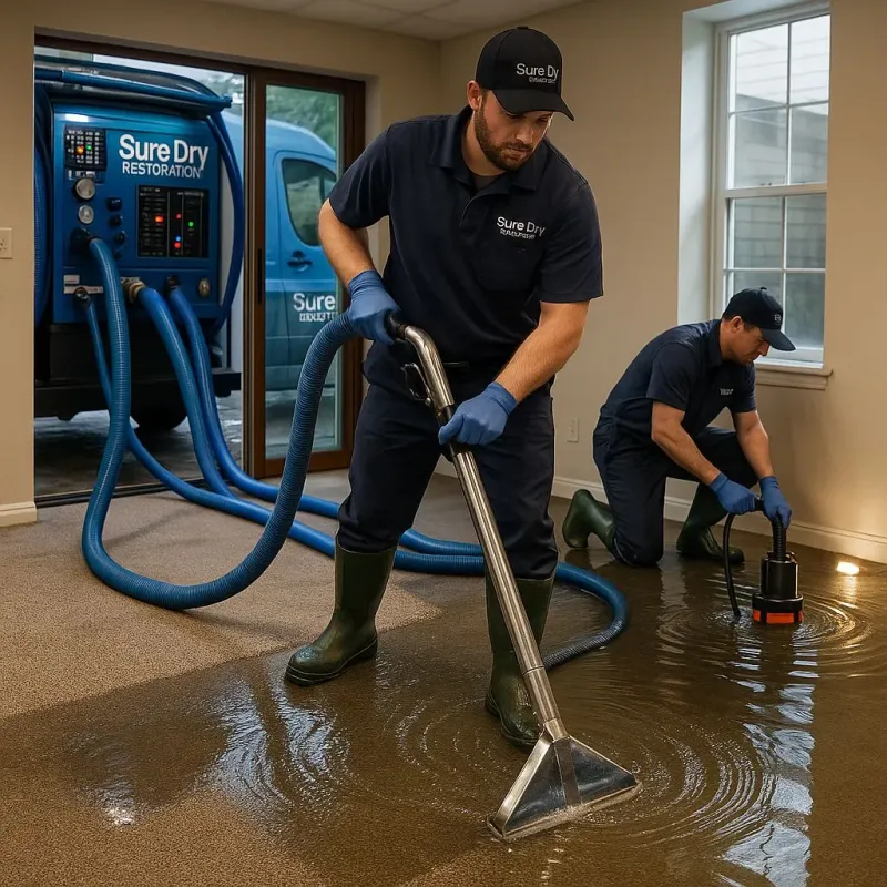 Water Extraction and Removal process in Saratoga County, NY
